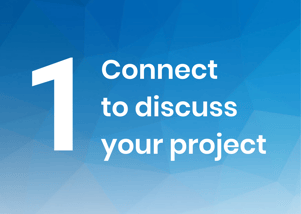 1. Connect to discuss your project