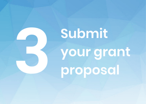 3. Submit your grant proposal